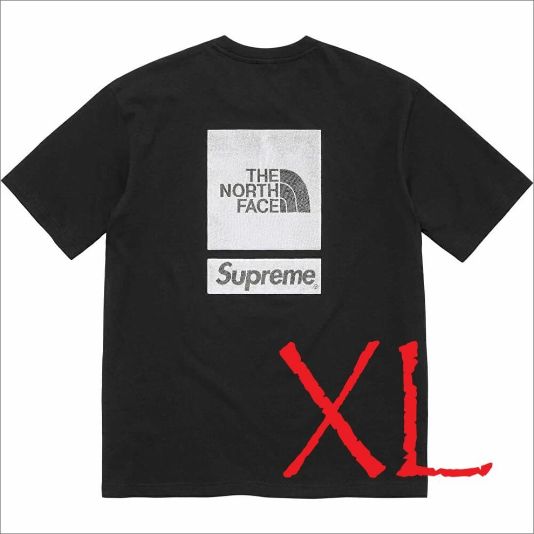 Supreme(シュプリーム)のSupreme The North Face S/S Top Black XL メンズのトップス(Tシャツ/カットソー(半袖/袖なし))の商品写真