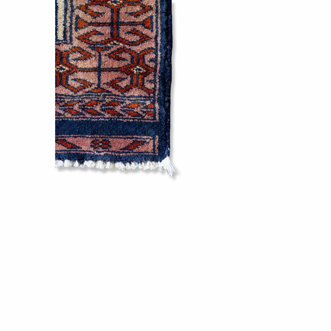 ACTUS(アクタス)の66x60cm　パキスタン絨毯 ラホール トライバルラグ 手織り 絨毯 インテリア/住まい/日用品のラグ/カーペット/マット(ラグ)の商品写真