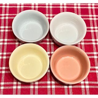 LE CREUSET - ル・クルーゼ　プチ・ラムカン　4個　中古