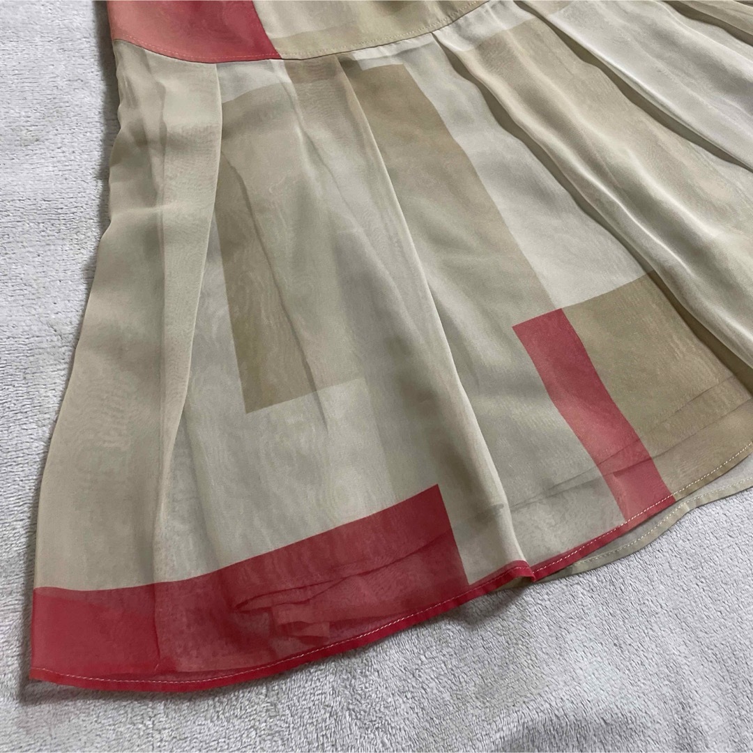 Paul Smith(ポールスミス)の美品☆ポールスミス ブラックレーベル フレア スカート　サイズ40 レディースのスカート(ひざ丈スカート)の商品写真