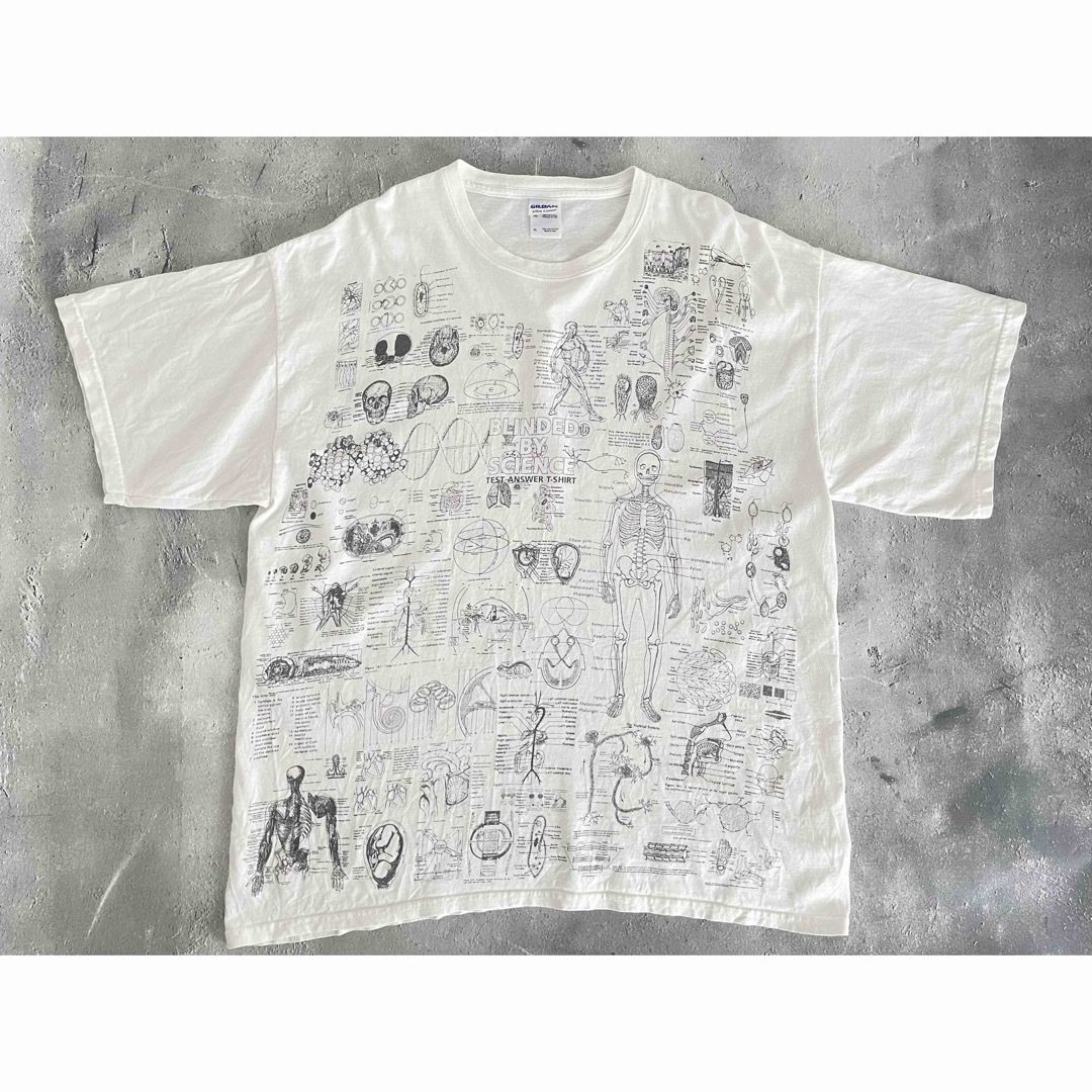 GILDAN(ギルタン)の【ヴィンテージ】00s TEST ANSWER TシャツGILDAN XL メンズのトップス(Tシャツ/カットソー(半袖/袖なし))の商品写真