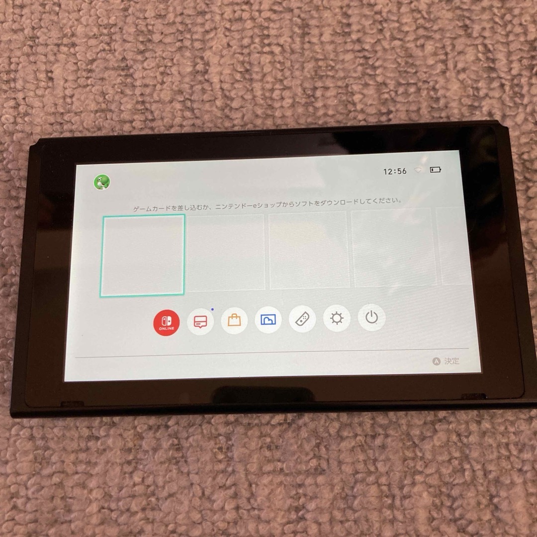 Nintendo Switch(ニンテンドースイッチ)のNintendo Switch本体のみ新型　動作確認済 エンタメ/ホビーのゲームソフト/ゲーム機本体(携帯用ゲーム機本体)の商品写真