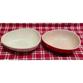 ルクルーゼ(LE CREUSET)のル・クルーゼ　アボカドディッシュ　２個　中古(食器)