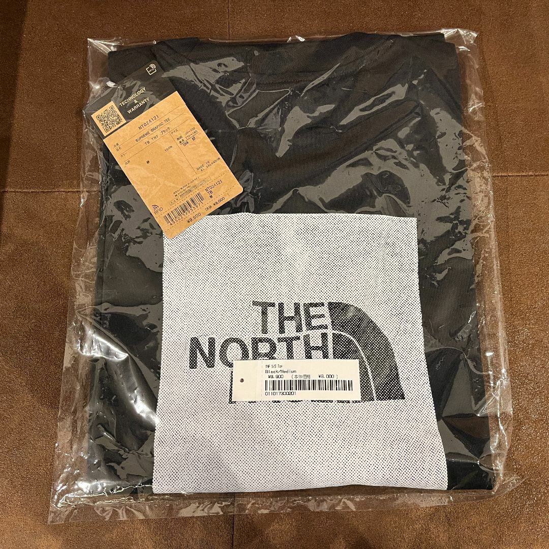 Supreme(シュプリーム)のSupreme The North Face S/S Top Black M メンズのトップス(Tシャツ/カットソー(半袖/袖なし))の商品写真