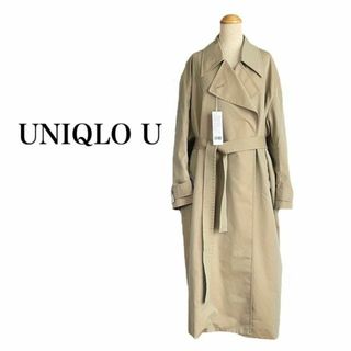 ユニクロユーUNIQLO Uトレンチコート　大きいXLサイズ　ロング丈(トレンチコート)