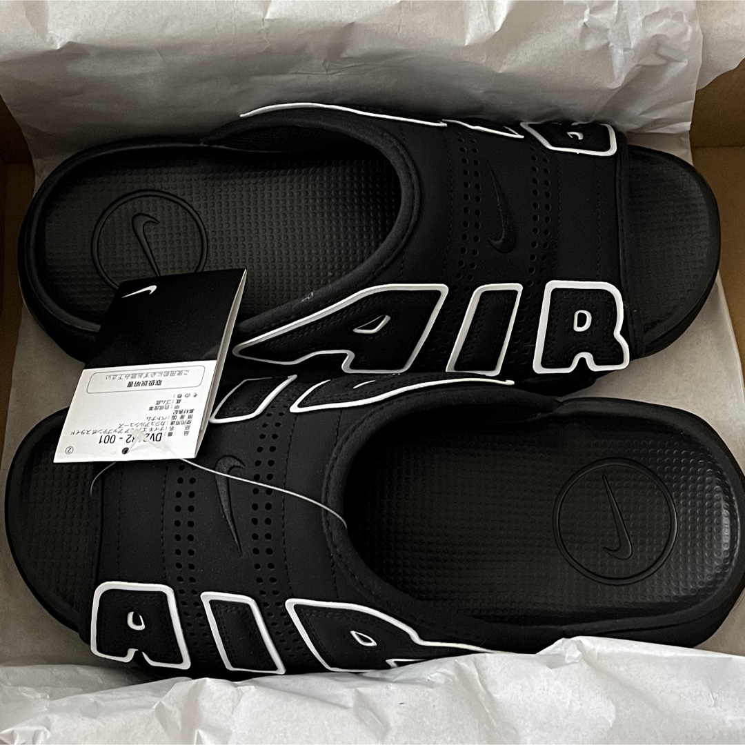 NIKE(ナイキ)のNike Air More Uptempo Slide Black 28cm メンズの靴/シューズ(サンダル)の商品写真