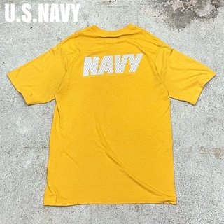 ミリタリー(MILITARY)の＊7493 USA製　SOFFE US NAVY アメリカ海軍　Tシャツ(Tシャツ/カットソー(半袖/袖なし))