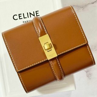 セリーヌ(celine)の現行モデル✨美品　CELINE　財布　スモール トリフォールドウォレット 16(財布)