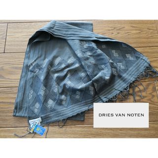 【希少クリーニング済 dries van noten インド刺繍コットンストール