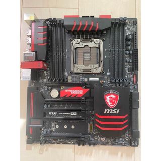 エムエスアイ(msi)のmsi gaming9 マザーボード X99A 美品(PCパーツ)