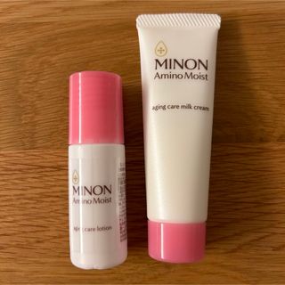 ミノン(MINON)のミノンアミノモイスト エイジングケア　ローション&ミルククリーム(乳液/ミルク)