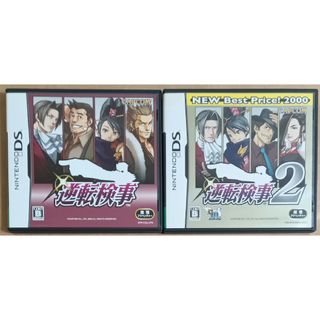 ニンテンドーDS(ニンテンドーDS)の逆転検事1＆2  ニンテンドーDS　カプコン(携帯用ゲームソフト)