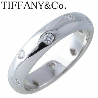 ティファニー(Tiffany & Co.)のティファニー ダイヤ リング ドッツ 11.5号～12号 PT950 10ポイントダイヤ 新品仕上げ済 TIFFANY【16476】(リング(指輪))