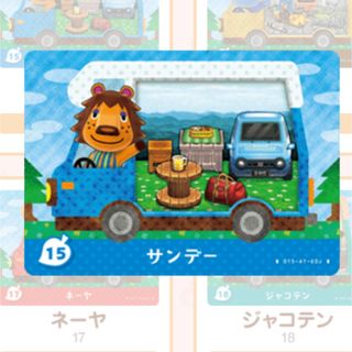 ニンテンドースイッチ(Nintendo Switch)のamiibo＋カード 15 サンデー(カード)