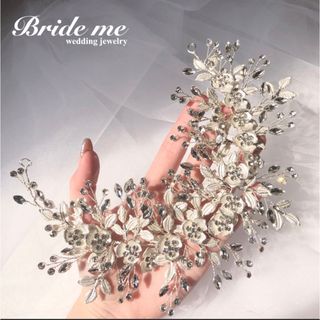 ヴェラウォン(Vera Wang)のBride me ヘッドドレス　ウェディング　ヘアアクセサリー(ヘッドドレス/ドレス)