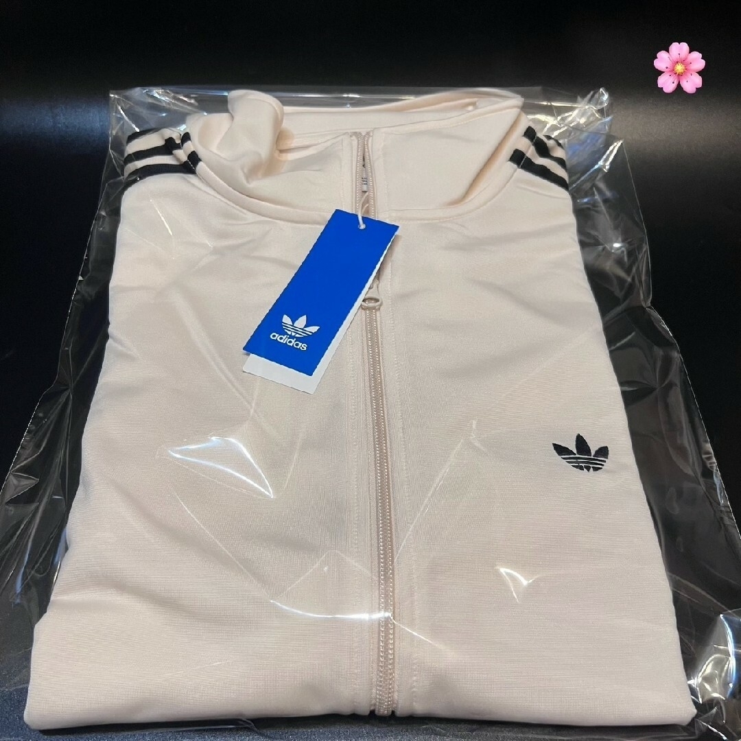 Originals（adidas）(オリジナルス)の国内正規品 Mサイズ 別注 ホワイト×ブラック アディダス トラックジャケット メンズのトップス(ジャージ)の商品写真