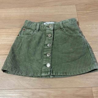 ザラキッズ(ZARA KIDS)のZARA コーデュロイスカート　6歳(スカート)