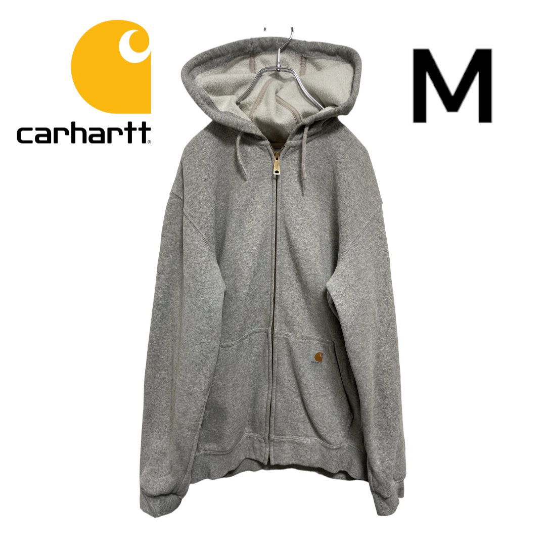 carhartt(カーハート)の【最安値】カーハート⭐︎スウェット⭐︎フルジップ⭐︎パーカー⭐︎グレー メンズのトップス(パーカー)の商品写真