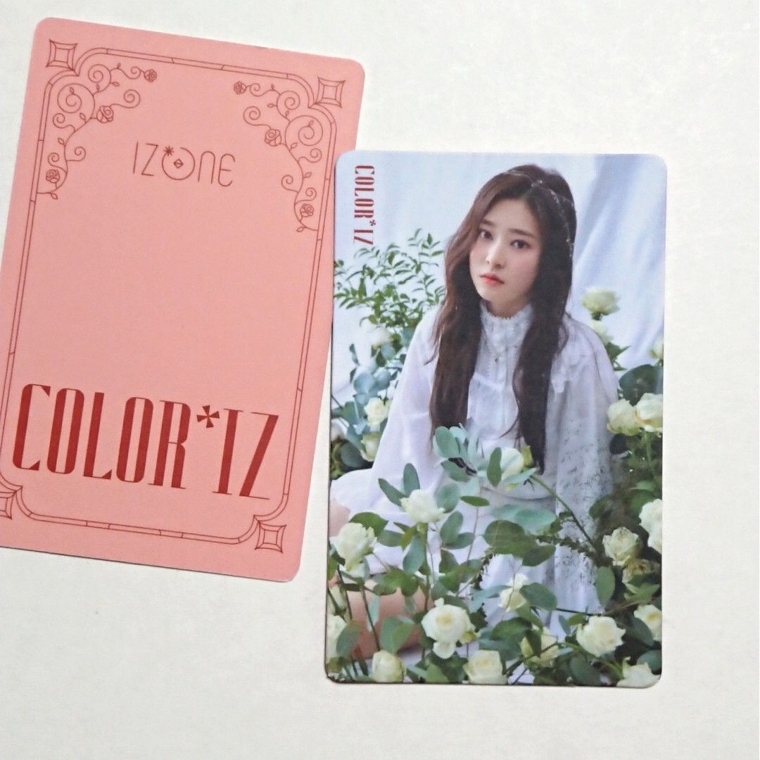 IZ*ONE(アイズワン)のROSE　ミンジュ　キノトレカ　１枚　COLOR*IZ　IZ*ONE エンタメ/ホビーのトレーディングカード(その他)の商品写真