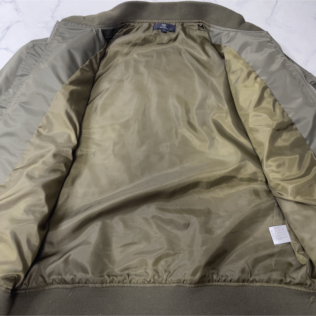 SHAGGY(シャギー)のSHAGGY シャギー MA-1ジャケット ジャンパー ナイロンジャンパー メンズのジャケット/アウター(ナイロンジャケット)の商品写真