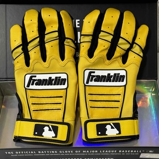 Franklin Custom CFX Pro 黄色× 黒色 Sサイズ バッテ