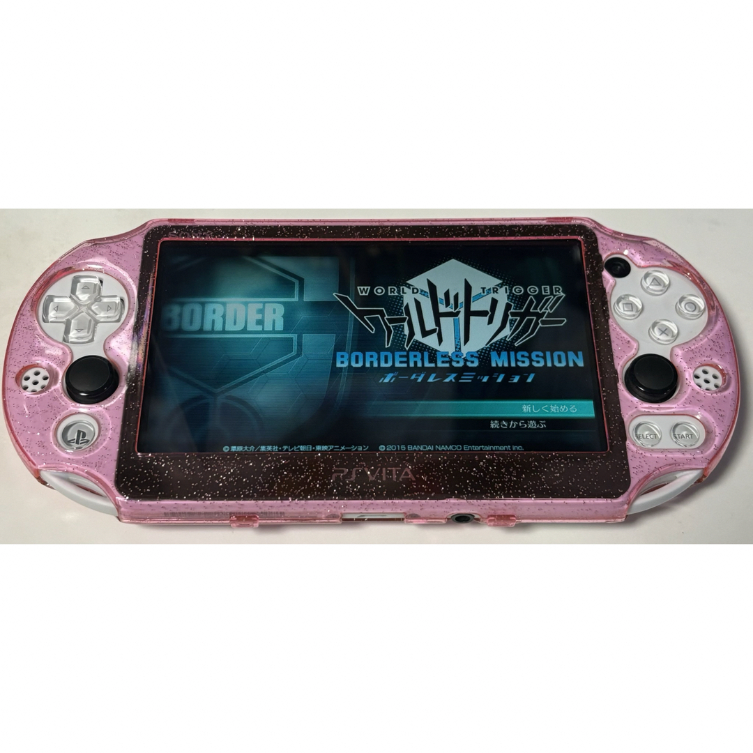 PlayStation Vita(プレイステーションヴィータ)のヴィータソフトのみ ワールドトリガー ボーダレスミッション PSV 匿名配送　 エンタメ/ホビーのゲームソフト/ゲーム機本体(携帯用ゲームソフト)の商品写真