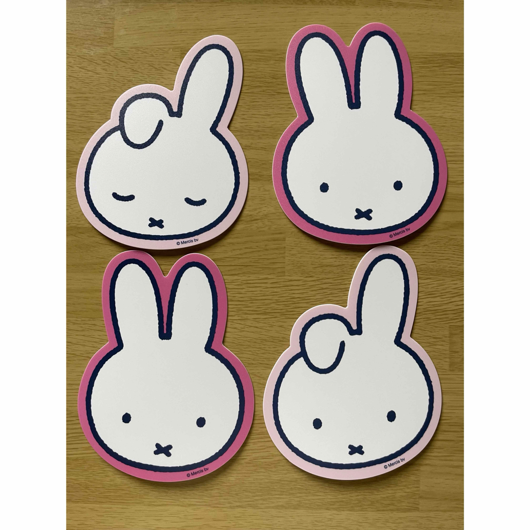 miffy(ミッフィー)のミッフィー　コースター① エンタメ/ホビーのエンタメ その他(その他)の商品写真