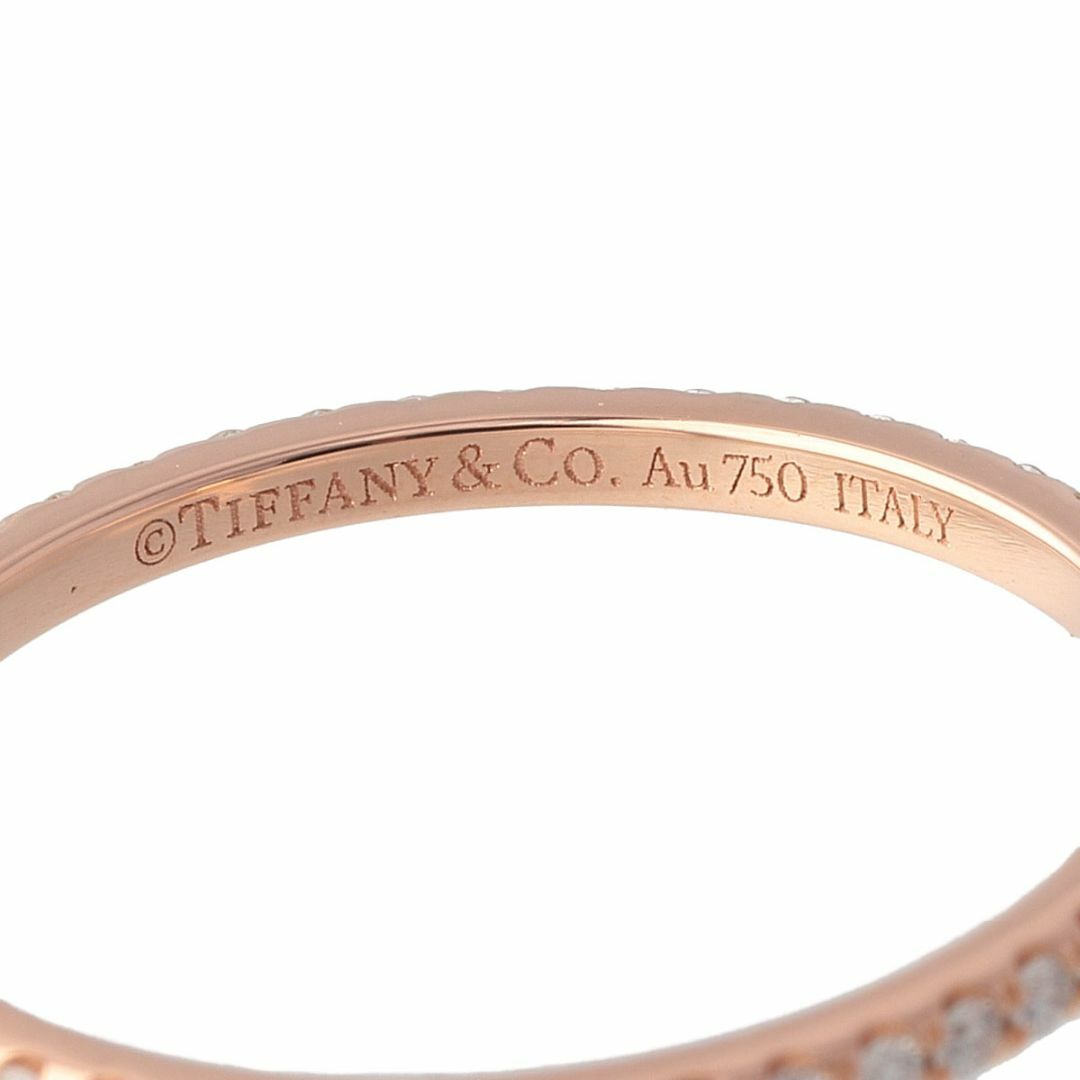 Tiffany & Co.(ティファニー)のティファニー ダイヤ リング Tワイヤー フルエタニティ 9号 0.20ct AU750PG フルサークル 箱 新品仕上げ済 TIFFANY【16408】 レディースのアクセサリー(リング(指輪))の商品写真