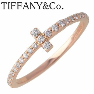 ティファニー(Tiffany & Co.)のティファニー ダイヤ リング Tワイヤー フルエタニティ 9号 0.20ct AU750PG フルサークル 箱 新品仕上げ済 TIFFANY【16408】(リング(指輪))
