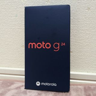 モトローラ(Motorola)のウピ様専用 モトローラ moto g24　SIMフリー　アイスグリーン(スマートフォン本体)