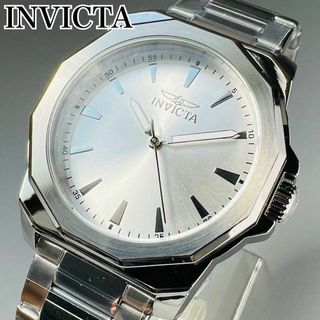 インビクタ(INVICTA)のINVICTA インビクタ 腕時計 メンズ 新品 クォーツ シルバー 専用ケース(腕時計(アナログ))