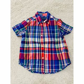 ラルフローレン(Ralph Lauren)のポロラルフローレン　チェック　シャツ　100(Tシャツ/カットソー)