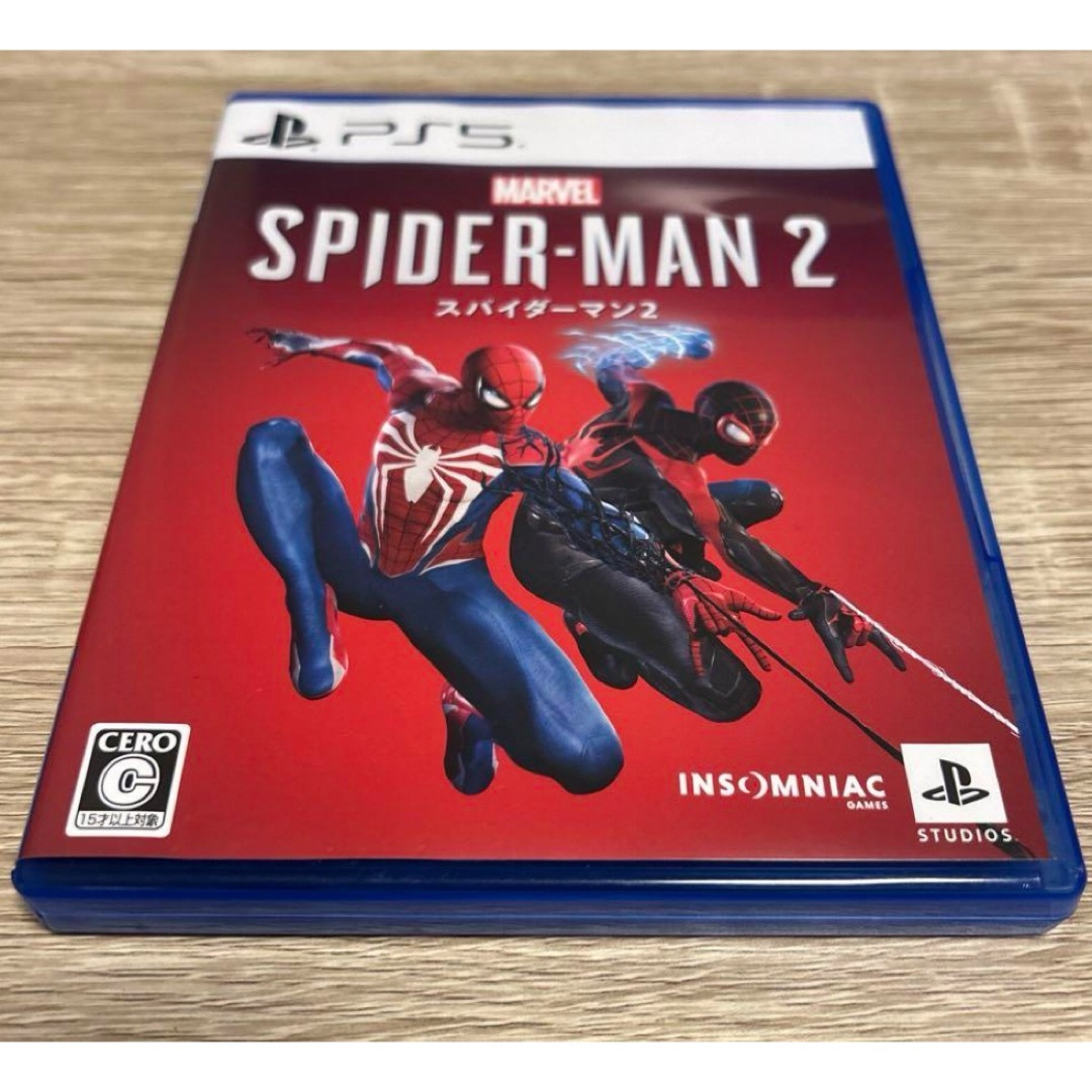 スパイダーマン2 PS5 【中古】 エンタメ/ホビーのゲームソフト/ゲーム機本体(家庭用ゲームソフト)の商品写真