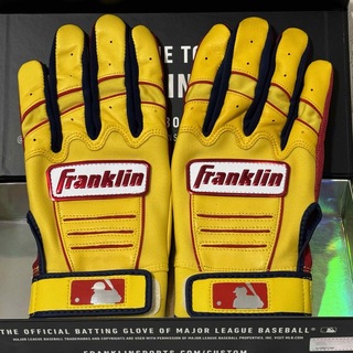 フランクリン(FRANKLYN)のFranklin Custom CFX Pro黄色× ネイビー Lサイズ バッテ(グローブ)