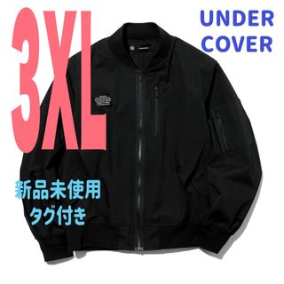 UNDERCOVER - GU undercover リブブルゾン 3XL ブラック