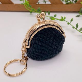 がま口 キーホルダー  ハンドメイド 財布 小銭入れ 可愛い 小物入れ ポーチ (コインケース/小銭入れ)