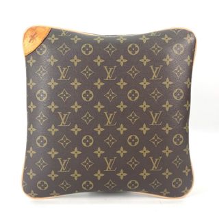 LOUIS VUITTON - ルイヴィトン LOUIS VUITTON モノグラム ピロー 枕 インテリア クッション モノグラムキャンバス ブラウン