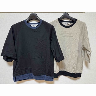 サンシー(SUNSEA)の18ss SUNSEA TRECK'S  Tシャツ トレックT2枚セット(Tシャツ/カットソー(半袖/袖なし))