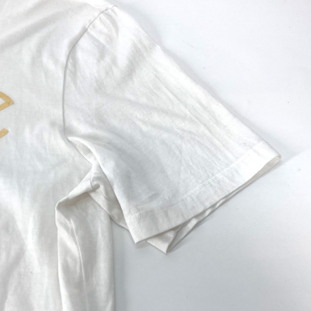 VERSACE(ヴェルサーチ)のヴェルサーチ VERSACE ロゴ  アパレル トップス  半袖Ｔシャツ コットン ホワイト レディースのトップス(Tシャツ(半袖/袖なし))の商品写真