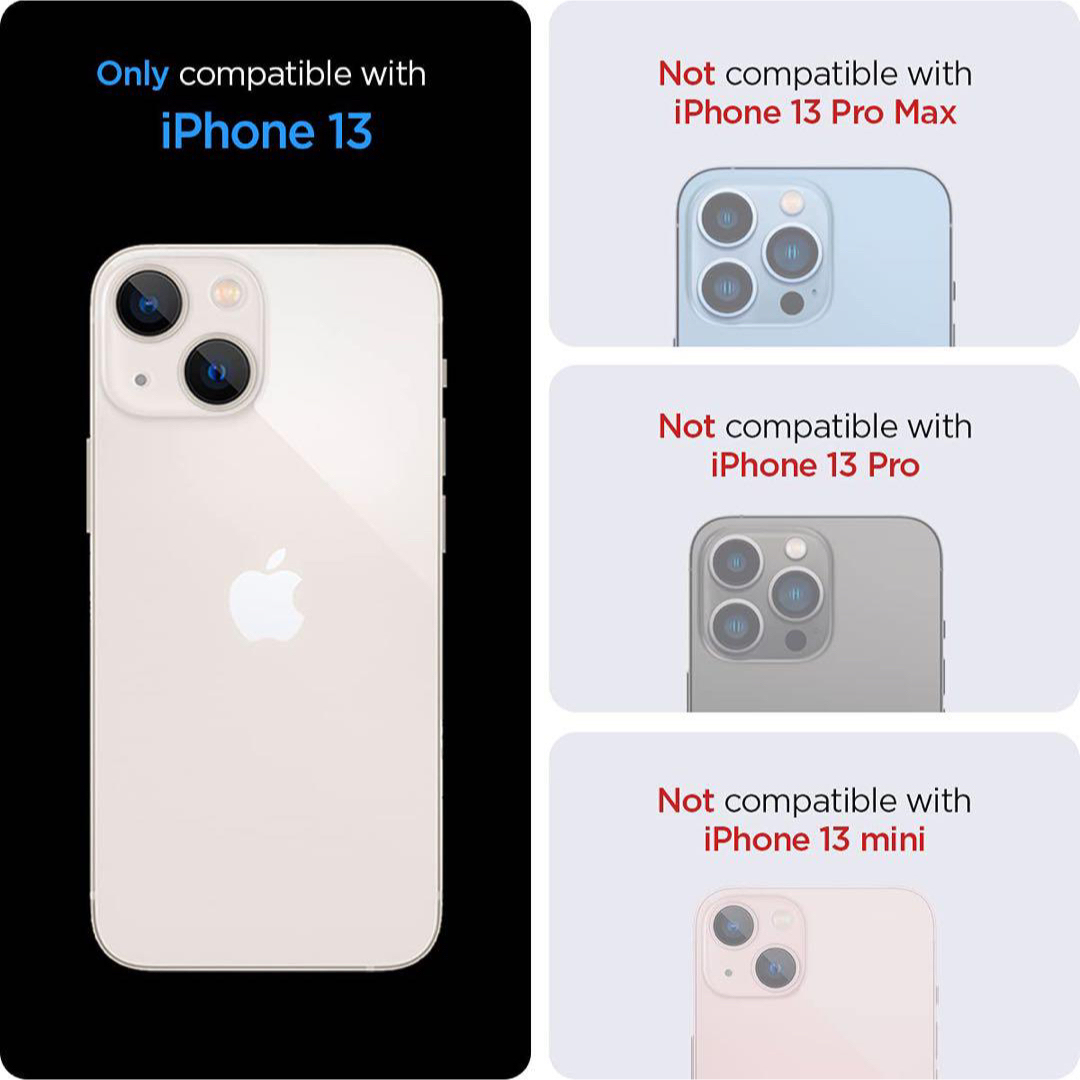 Phone13 ケース ストラップホール付き 9H 背面強化ガラス (クリア) スマホ/家電/カメラのスマホアクセサリー(iPhoneケース)の商品写真
