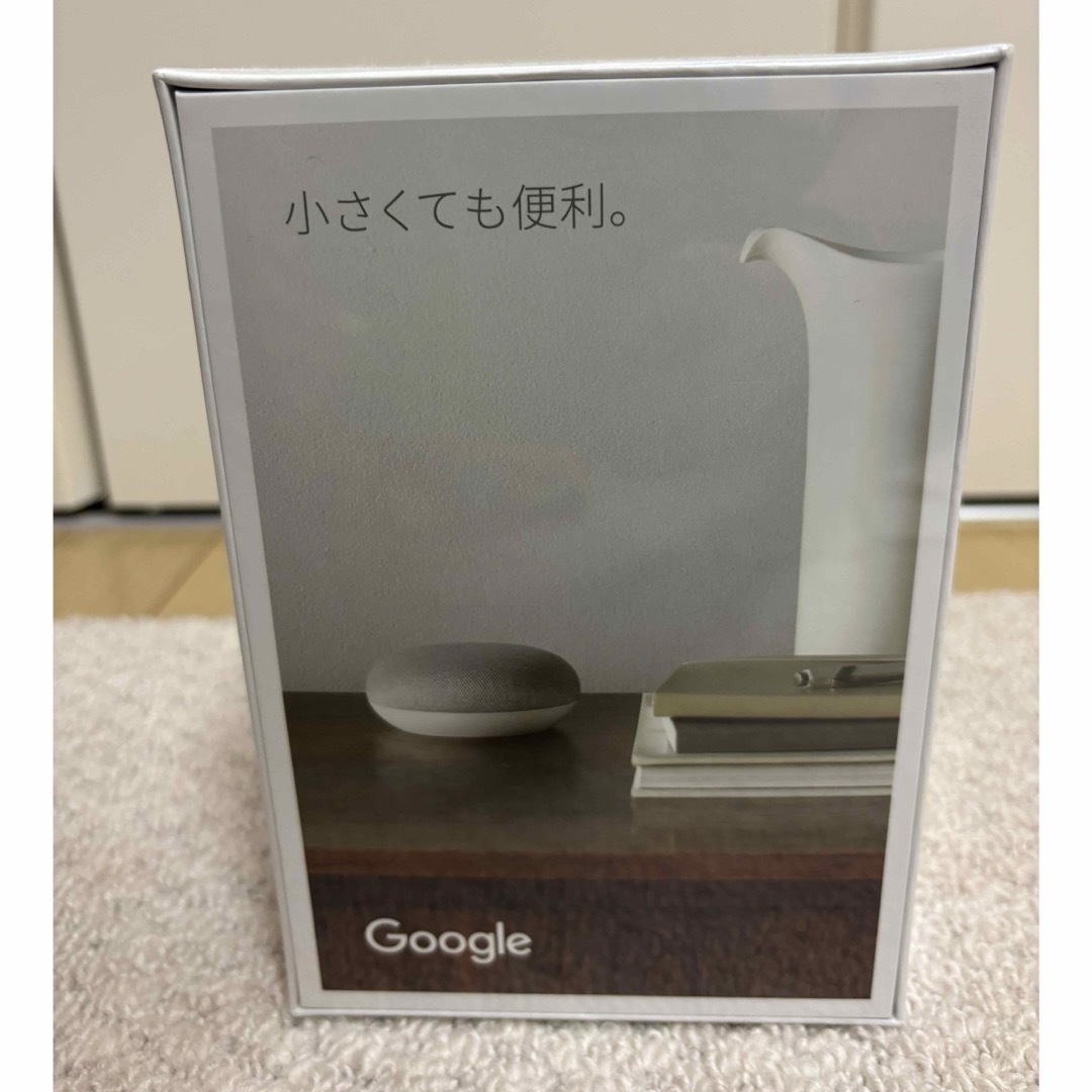 Google(グーグル)の新品未開封　Google Nest Mini 第二世代 スマホ/家電/カメラのオーディオ機器(スピーカー)の商品写真