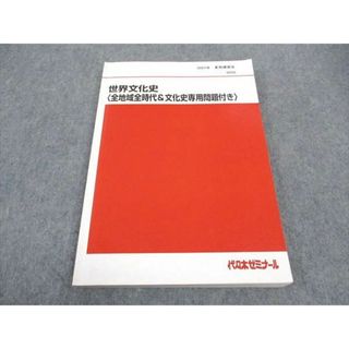 WH04-132 代ゼミ 代々木ゼミナール 世界文化史 全地域全時代&文化史専用問題付き テキスト 2021 夏期講習会 佐藤幸夫 12m0D(語学/参考書)