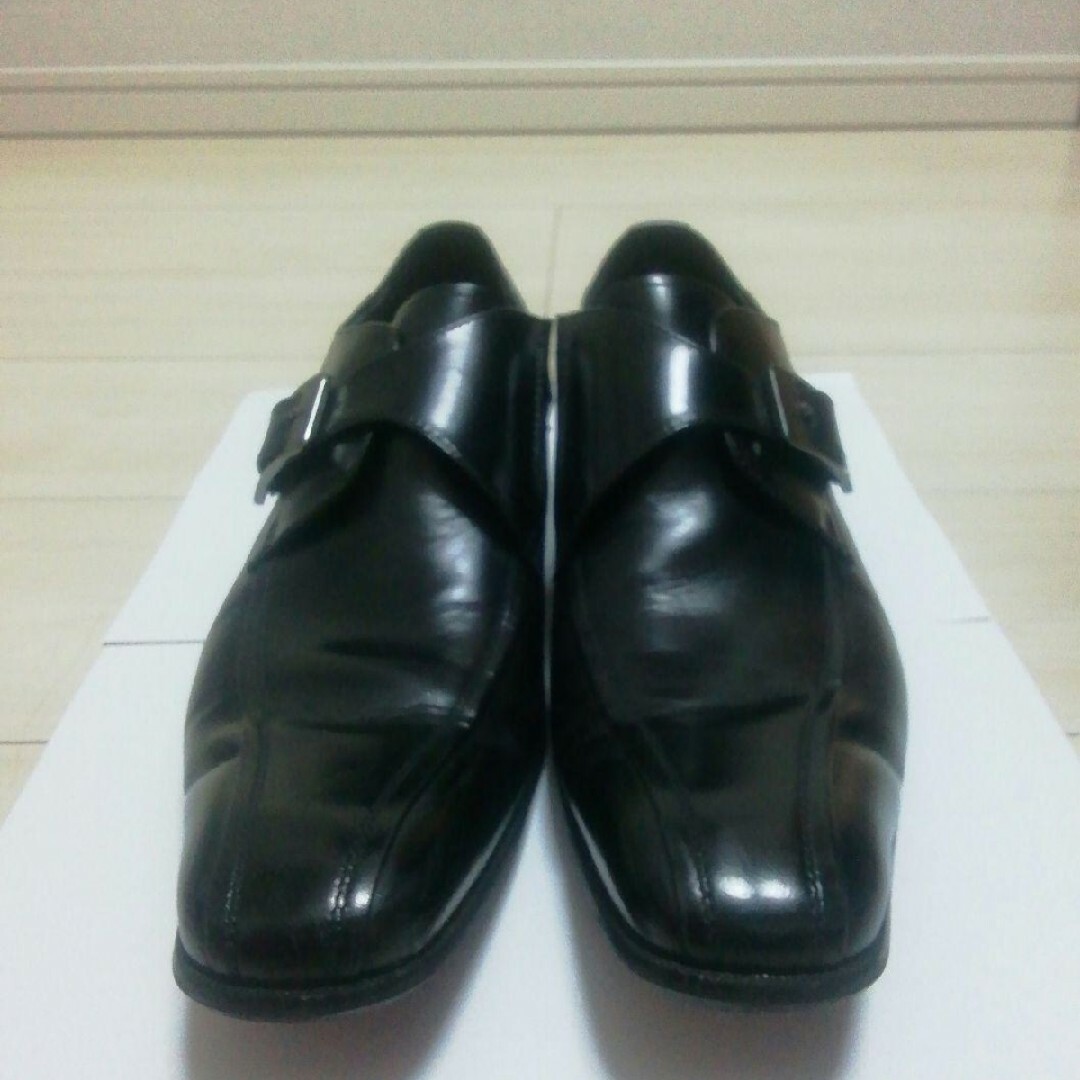 KATHARINE HAMNETT(キャサリンハムネット)のキャサリンハムネット　革靴　黒　ブラック　BLACK　26cm メンズの靴/シューズ(ドレス/ビジネス)の商品写真
