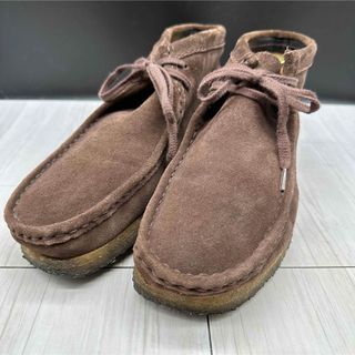 クラークス(Clarks)の【Clarks】クラークス ワラビー 26 ブーツ スエード 41.5(ブーツ)