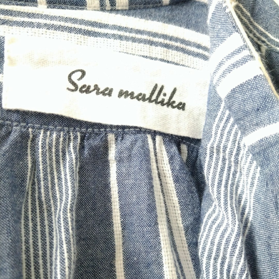 Sara Mallika(サラマリカ)のSara mallika　ストライプカフタンワンピース レディースのワンピース(ロングワンピース/マキシワンピース)の商品写真