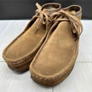 クラークス(Clarks)の【Clarks】クラークス ワラビー 26 ブーツ スエード ブラウン(ブーツ)