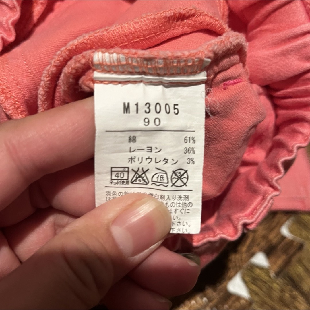 mikihouse(ミキハウス)のbaiya90ズボンスパッツレギンスまとめ売り保育園着女の子ディズニーユニクロ キッズ/ベビー/マタニティのキッズ服女の子用(90cm~)(パンツ/スパッツ)の商品写真