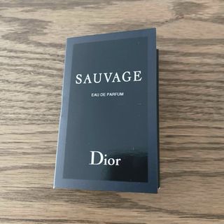 ディオール(Dior)のディオール ソヴァージュ サンプル オードゥパルファム 1ml 香水 ソバージュ(香水(男性用))