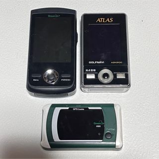 ジャンク　ゴルフ　GPSナビ　セット　ATLAS　Green On