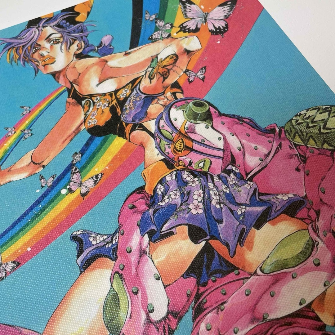 【額付きポスター】JOJO ジョジョの奇妙な冒険 第6部 徐倫②(新品) エンタメ/ホビーのアニメグッズ(ポスター)の商品写真